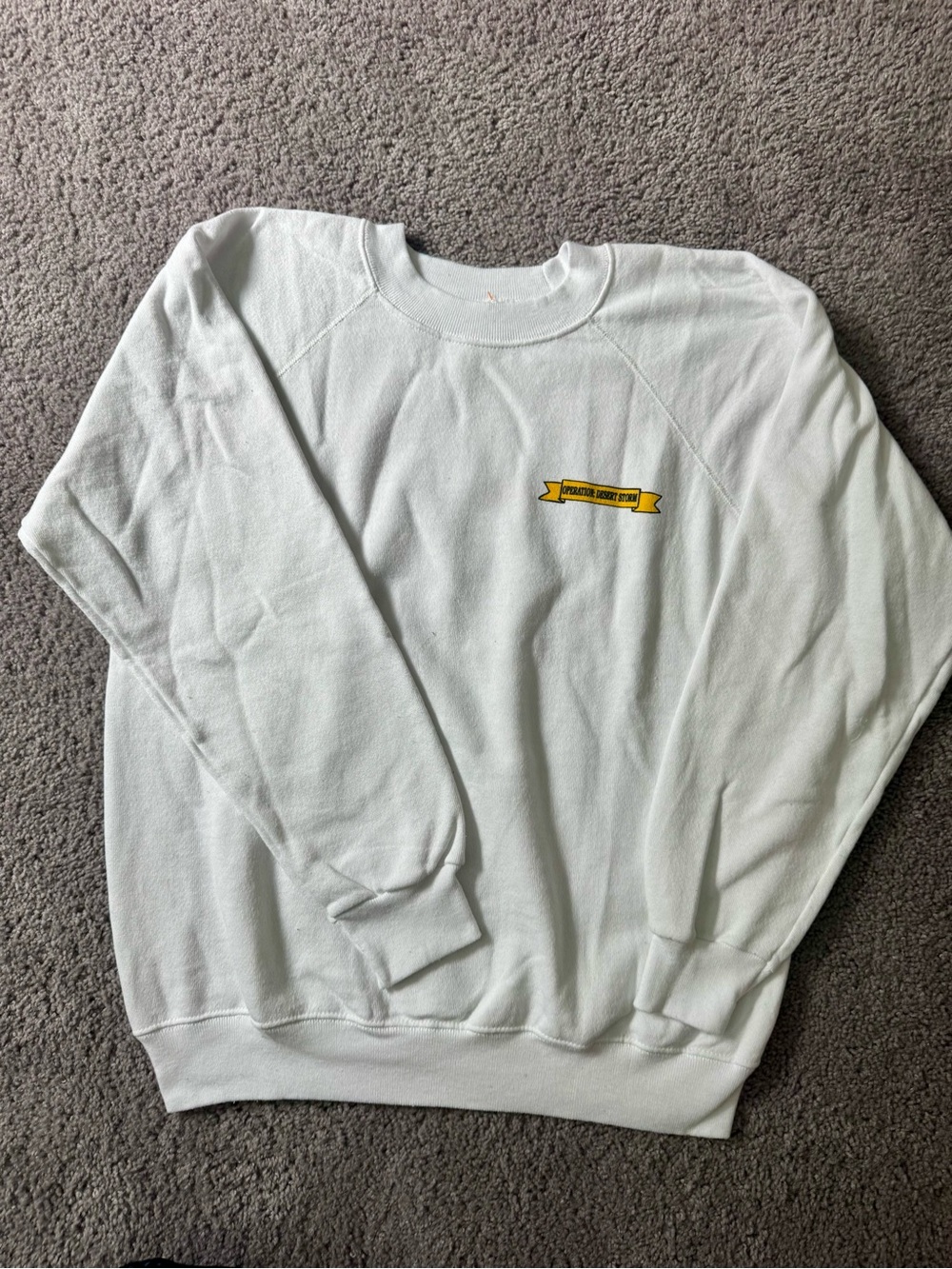 Operation Desert Storm Vintage Sweatshirt Size L